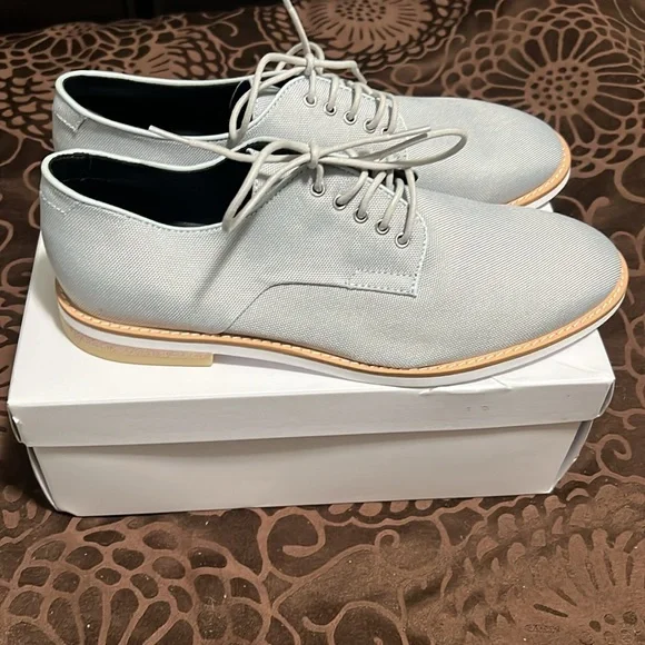chinese dress ladies Amazon.com | Calvin Klein Men's Aggussie Oxford, Dark Grey Nylon, 7.5